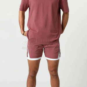 Shorts élégants 2 en 1, respirants en polyester, nouveau design, shorts 2 en 1 pour hommes - Product Image 3