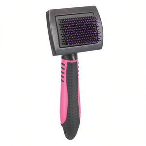 Cepillo Suave con Mango de Plástico para Gatos, 7 x 16 cm, con Cerdas Delicadas para un Aseo Eficaz de Mascotas - Product Image 3