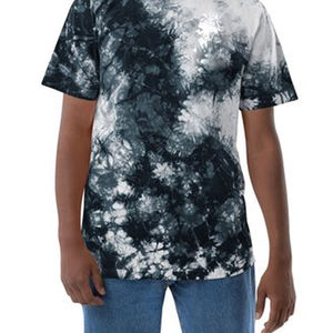 Camiseta Tie Dye para Hombre, Precio al por Mayor, Buen Material, 100% Algodón, Tejido Transpirable, Antiarrugas, Ecológica, Ligera, Corte Holgado - Product Image 3