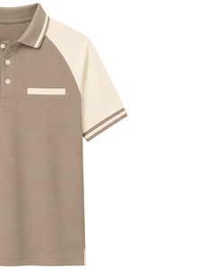 Camiseta Polo para Hombre, Color Blanco Taupe, Personalizada, Ropa Deportiva Informal, Transpirable, Camiseta de Golf, Prenda Deportiva de Verano de Primera Calidad - Product Image 4