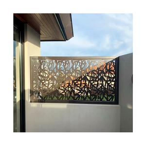<strong>Chinese</strong> Factory Outdoor Decoration Indoor <strong>Partition</strong> Aluminum Laser Cutting Privacy Panels - Product Image 2