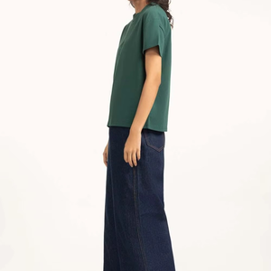 เสื้อยืดผ้าฝ้าย 100% สำหรับผู้หญิง พิมพ์โลโก้ได้ตามต้องการ เนื้อผ้านุ่ม ใส่ได้ทั้งชายและหญิง แขนสั้น เหมาะสำหรับการพิมพ์และสร้างแบรนด์ - Product Image 5