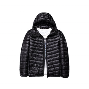 Venta al por mayor 2024 nuevo diseño de los hombres de ajuste suelto hinchado cremallera chaquetas lado interior acolchado extendido chaqueta para clima frío chaquetas de talla grande - Product Image 4