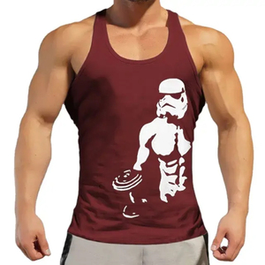 Camiseta sin mangas transpirable de la mejor fabricación para hombre, sublimada, antibacteriana, de alta demanda, última versión. - Product Image 5