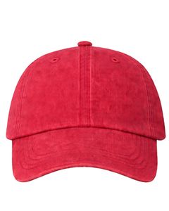 หมวกเบสบอลผ้าฝ้ายสีแดงสด ปรับขนาดได้ ใส่ได้ทั้งชายหญิง สไตล์ลำลอง สำหรับเล่นกีฬา ระบายอากาศได้ดี สวมใส่สบาย หมวกแบบกำหนดเองได้ คุณภาพพรีเมียม - Product Image 1