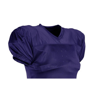 Jersey de Fútbol Americano Unisex de Talla Grande, Diseño Cosido de Alta Calidad, Logotipo Personalizado, Ropa Deportiva con Cuello en V y Manga Corta - Product Image 2