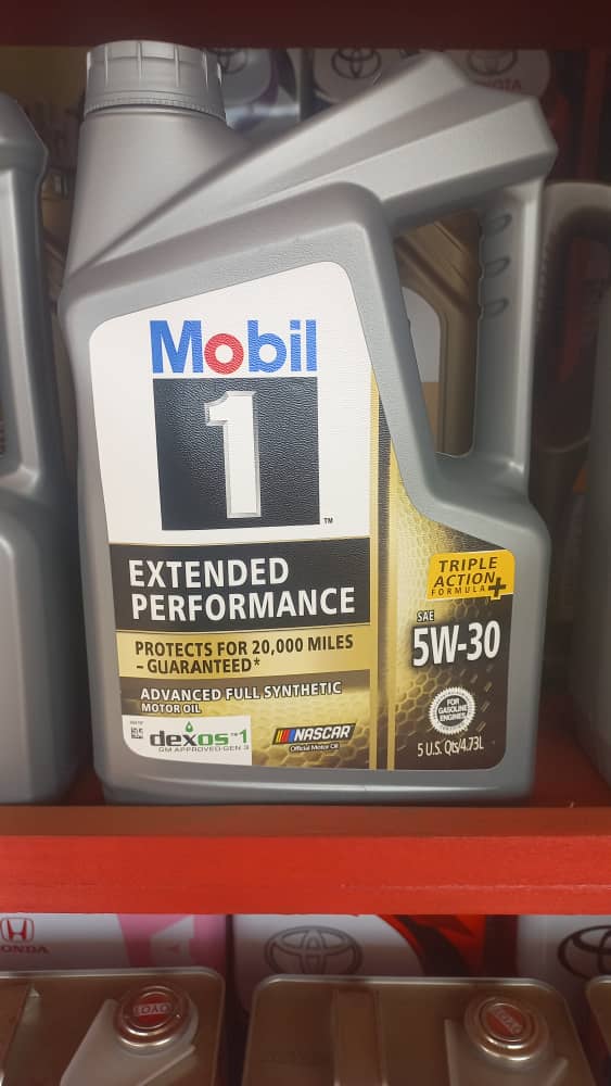 Mobil 1 5W-20 Full Synthetic Motor Oil Engine Lubricant for Passenger Cars Oil Parts Image 2