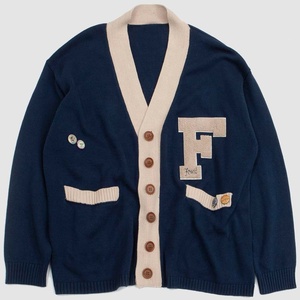Diseña tus propios suéteres tipo cárdigan de lana/cachemira de primera calidad personalizados para mujer, extralargos, con logotipos de universidades/colegios/hermandades/fraternidades - Product Image 1