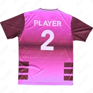 เสื้อฟุตบอลแบบใส่ได้ทั้งชายและหญิงเสื้อฟุตบอลแบบออกแบบได้ตามที่ต้องการเสื้อผ้าเล่นฟุตบอลแบบไทยระบายอากาศได้พิมพ์ชื่อ - Product Image 2