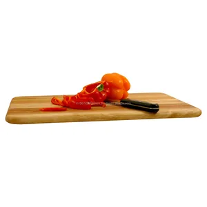 Tabla de cortar de madera de pino ecológica y bambú de plástico, herramienta de cocina ideal para preparar alimentos, cortar frutas y servir - Product Image 4
