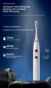 Kits de Brosse à Dents Électrique Sonique Boîte de Voyage Portable Étanche Lévitation Magnétique Charge Sans Fil - Product Image 5