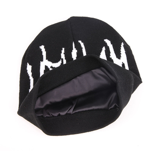 Custom Adjustable Ribbed Knit Beanie Winter <b>Cap</b> Soft Warm Slouchy <b>Hat</b> 100% Polyester Wholesale OEM Manufacturer Custom Logo - Product Image 5