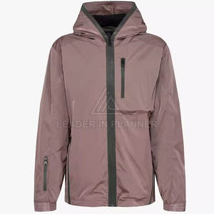 เสื้อแจ็คเก็ตกันลมแบบสั่งทำพิเศษ ระบายอากาศได้ดี สวมใส่สบาย สำหรับผู้ชาย แขนยาว ขายดีที่สุด เสื้อแจ็คเก็ตฤดูหนาวสำหรับผู้ชาย - Product Image 4