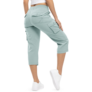 Pantalons cargo personnalisés pour femmes, pantalons utilitaires personnalisés avec plusieurs options de tissus pour les collections de mode, vêtements de vente au détail - Product Image 2