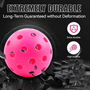 Kit de démarrage de pickleball de qualité supérieure pour débutants, idéal pour les séances d'entraînement au pickleball, balle de pickleball incluse - Product Image 5