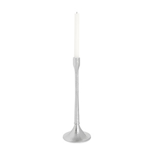 New Arrival Candle Stand for Home Decor Silver Finished Casted Aluminium Candle Stick <b>Holder</b> <b>Hammered</b> Handmade Customized - Product Image 5