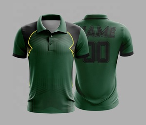 เสื้อโปโลทีมรักบี้ พิมพ์ลายสปอร์ต แขนสั้น แห้งเร็ว พิมพ์ลายแบบซับลิเมชั่น คอปกติดกระดุม เสื้อลำลองฤดูร้อน - Product Image 5