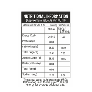 น้ำเชื่อมรสบัตเตอร์สกอตช์โมจี 1000 มล. ในขวด - Product Image 3