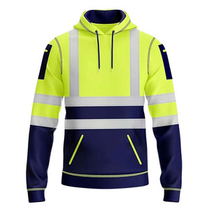 Reasonable Price Custom Men's Workwear Jacket <b>Waterproof</b> Safety <b>Work</b> Jacket for Sale Hi Vis Reflective Jackets for Men - Product Image 6