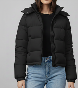 Women's New Lightweight Windproof Plus Size <b>Duck</b> <b>Down</b> <b>Jacket</b> for Winter Outdoor with Nylon Lining Hooded Thin Thickness - Product Image 1