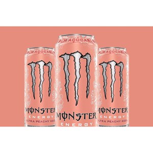 Boisson énergisante de qualité supérieure, Monster Ultra Peachy Keen, formule de libération d'énergie douce - Product Image 6