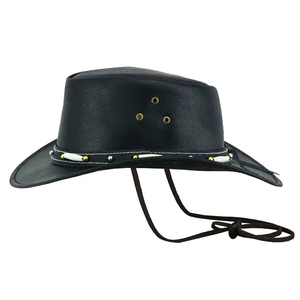Sombreros de Vaquero de Cuero de Alta Calidad para Hombre, Invierno, Casual, Transpirables para Exteriores - Product Image 2