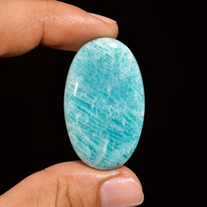 Amazonite naturelle 100% de qualité supérieure pierres précieuses en vrac magnifique tout mélange forme Cabochon certifié tiers taille personnalisable - Product Image 1