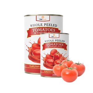 Made In Vietnam Top Notch Quality Top Selling Delicious Whole Peeled Tomatoes in Tomato Juice Bulk Supply - Product Image 1