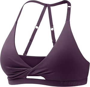 Women High Support Twist Sports Bra Fitness Training Activewear <b>Top</b> Custom Wholesale - Product Image 3