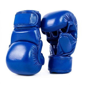 Five B Factory Custom Logo Mma Grappling Shooter Gloves <b>Open</b> Palm Martial Arts Fighting Sanda Sandbag MMA Sparring Gloves - Product Image 6
