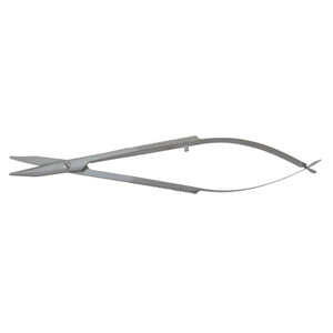 Ciseaux ophtalmiques Westcott Tenotomy, 4-1/2" (11,5 cm), lames droites et courbées de 18 mm, acier inoxydable allemand, manuel, CE - Product Image 4