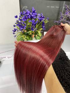 100% cheveux humains bruts doux soyeux droite meilleure qualité avec différentes options de couleur perruque de cheveux humains - Product Image 4