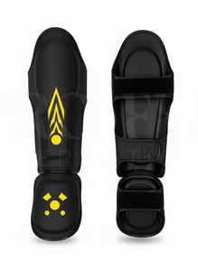 Equipo de Protección, Protectores de Tibia de Piel Sintética PU Personalizados para Muay Thai, Diseño de Última Generación, Protección Completa para Kickboxing, MMA y Artes Marciales - Product Image 6