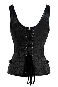 Corsets Vintage pour Femmes, Sexy, Sculptants, Respirants, Modernes, en Brocart, pour Grandes Tailles - Product Image 3