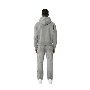 Silk Screen Printing with Rhinestones Everyday Athletic Sweatsuit with Soft Fabric and Modern Fit <b>boys</b> 2 piece set tracksuit - Product Image 2