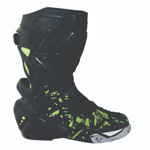 Botas de Motociclismo Deportivas de Cuero, Botas de Carreras para Exteriores, Unisex, Hechas a Medida, Transpirables, de Secado Rápido, Botas de Moto Personalizadas - Product Image 1