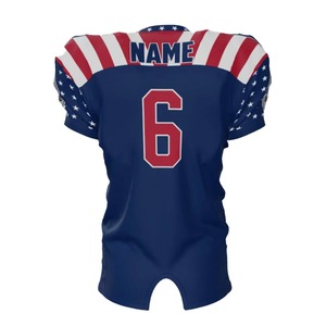 Top Demanding Custom Wholesale Price American Football Jersey Factory Direct Sales Full Printed Sports American Football Jerseys - Product Image 3