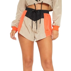 Custom <b>Women</b> 2 piece set Cropped <b>Jacket</b> Windbreaker Set <b>Lightweight</b> Breathable Waterproof Windbreaker Sets <b>Women</b> - Product Image 4