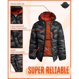 ผู้ผลิตเสื้อแจ็คเก็ตพัฟเฟอร์แบบสั่งทำสำหรับคนเมือง |   เสื้อแจ็คเก็ตสตรีทแวร์แบบมีฉนวนกันความร้อน OEM ระบายอากาศได้ดี ขายส่ง เสื้อผ้าลำลองสำหรับกิจกรรมกลางแจ้ง - Product Image 6