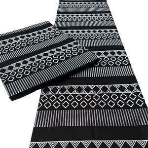 Tela Africana con Estampado de Cera de Senegal, 100% Algodón, Multicolor Vibrante para la Industria de la Moda y Textil - Product Image 1