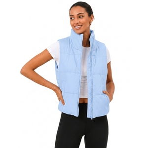 Gilet matelassé léger pour femme sur mesure, OEM, ODM, marque privée, fabricant, usine, fournisseur - Product Image 1