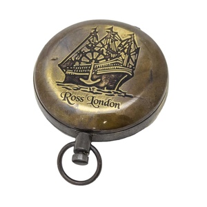 Boussole Nautique en Laiton Antique Cadeaux Promotionnels et d'Affaires Boussole en Laiton avec Boîte en Bois - Product Image 3