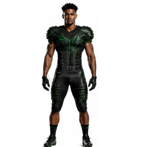 Stylish Comfort American Football Uniform Breathable Lightweight Design <b>Athletic</b> Fit High Quality - Product Image 5