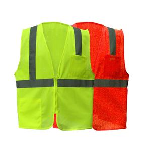 Chaleco de Seguridad Reflectante de Alta Visibilidad Personalizado con Logotipo para Trabajo Nocturno, Precio de Fábrica al por Mayor - Product Image 1