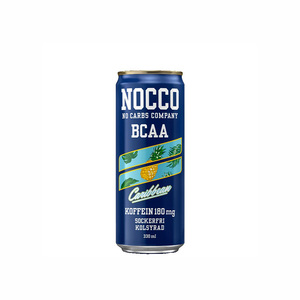 Boisson énergisante NOCCO BCAA saveur ananas des Caraïbes - 12 fl oz (lot de 12) - 180 mg de caféine, boissons énergisantes sans sucre - Gazeuse - Product Image 6