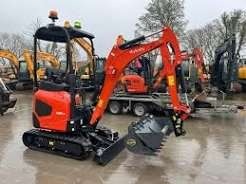 Mini-excavatrice sur chenilles Kubota U18-5 avec une structure robuste, un fonctionnement fluide, une mobilité compacte et des performances d'excavation fiables - Product Image 3