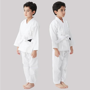Concevez votre propre uniforme de karaté pour enfants et adultes, combinaison blanche de karaté Kata Gi, uniforme d'arts martiaux, kimono de Jiu Jitsu - Product Image 4