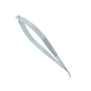 กรรไกรผ่าตัดขนาดเล็กแบบแมนนวล พรีเมียม ใบมีดสแตนเลสโค้งงอ ปลายโค้ง ขายส่ง กรรไกรผ่าตัดขนาดเล็กคุณภาพสูง - Product Image 4