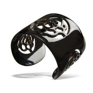 Bracelet moderne en corne de bœuf naturelle et en corne de buffle véritable de Perfect Enterprises, cadeau pour elle, fabriqué en Inde - Product Image 4