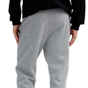 Men's Fleece Jogger <b>Trousers</b> Tapered Leg Elastic Drawstring Waist Sweatpants <b>with</b> Zipper Side <b>Pockets</b> and Ribbed Ankle Cuffs Fit - Product Image 4